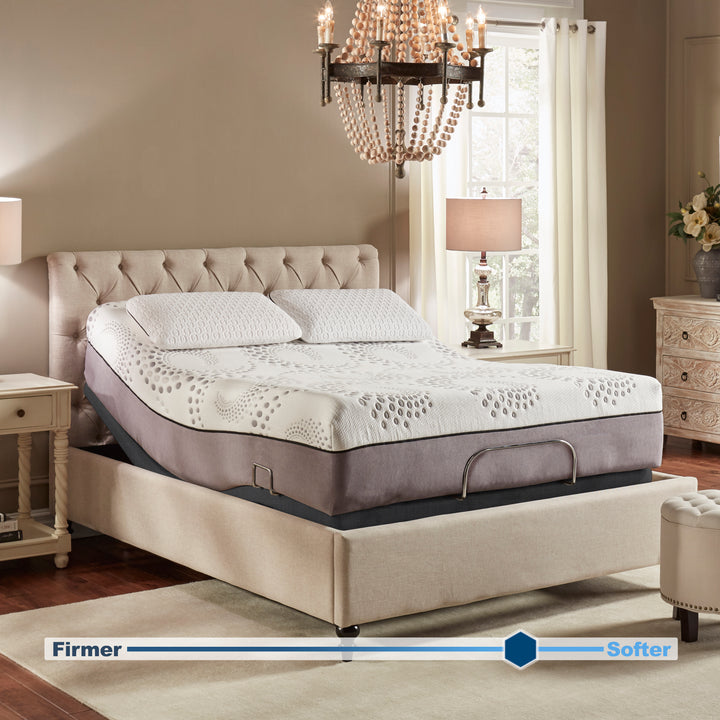 13" Ara Memory Foam Mattress and Adjustable Base