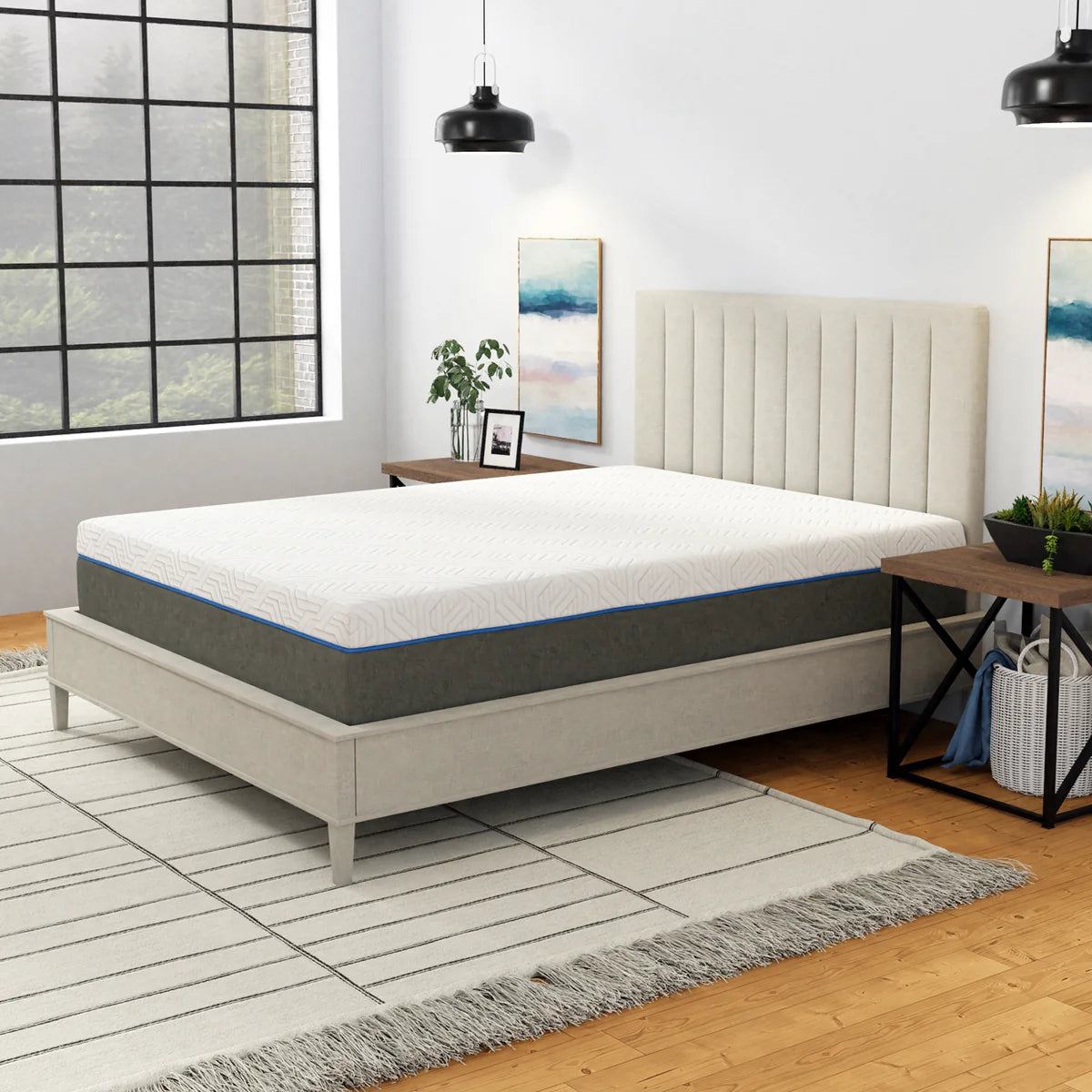 Sleep Science 12" FirmFlex Gel Infused Memory Foam Mattress - Firm