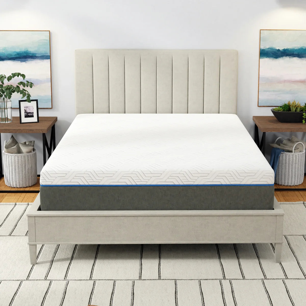 Sleep Science 12" FirmFlex Gel Infused Memory Foam Mattress - Firm