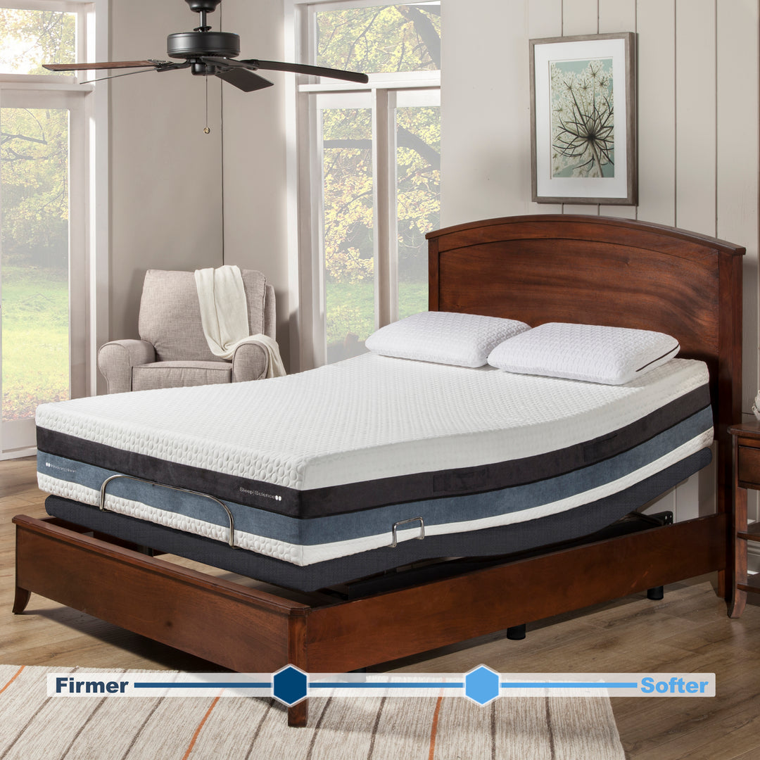 Sleep Science 12" iFlip Sonoma 2-Sided Memory Foam