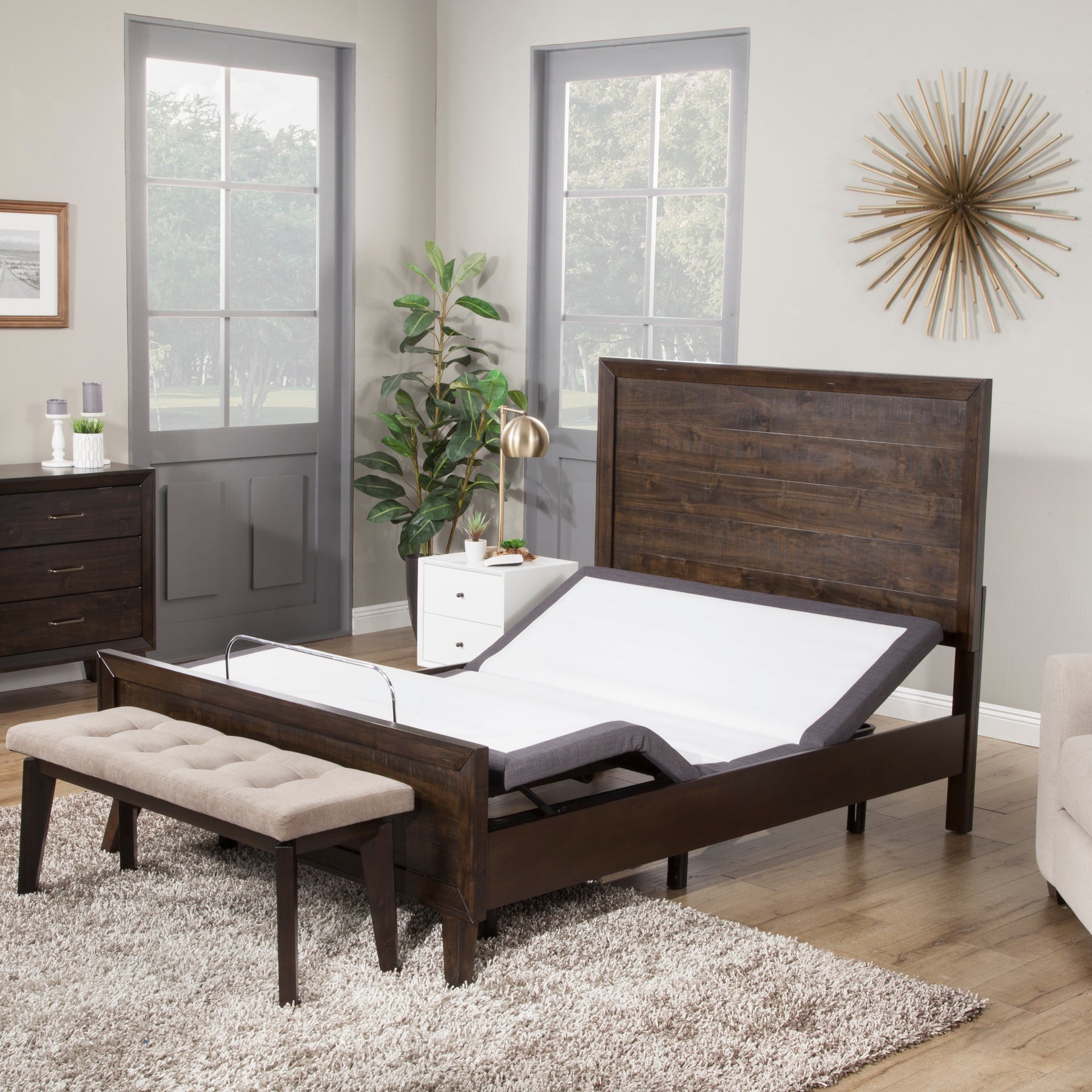 How Does An Adjustable Bed Fit Into a Bed Frame?