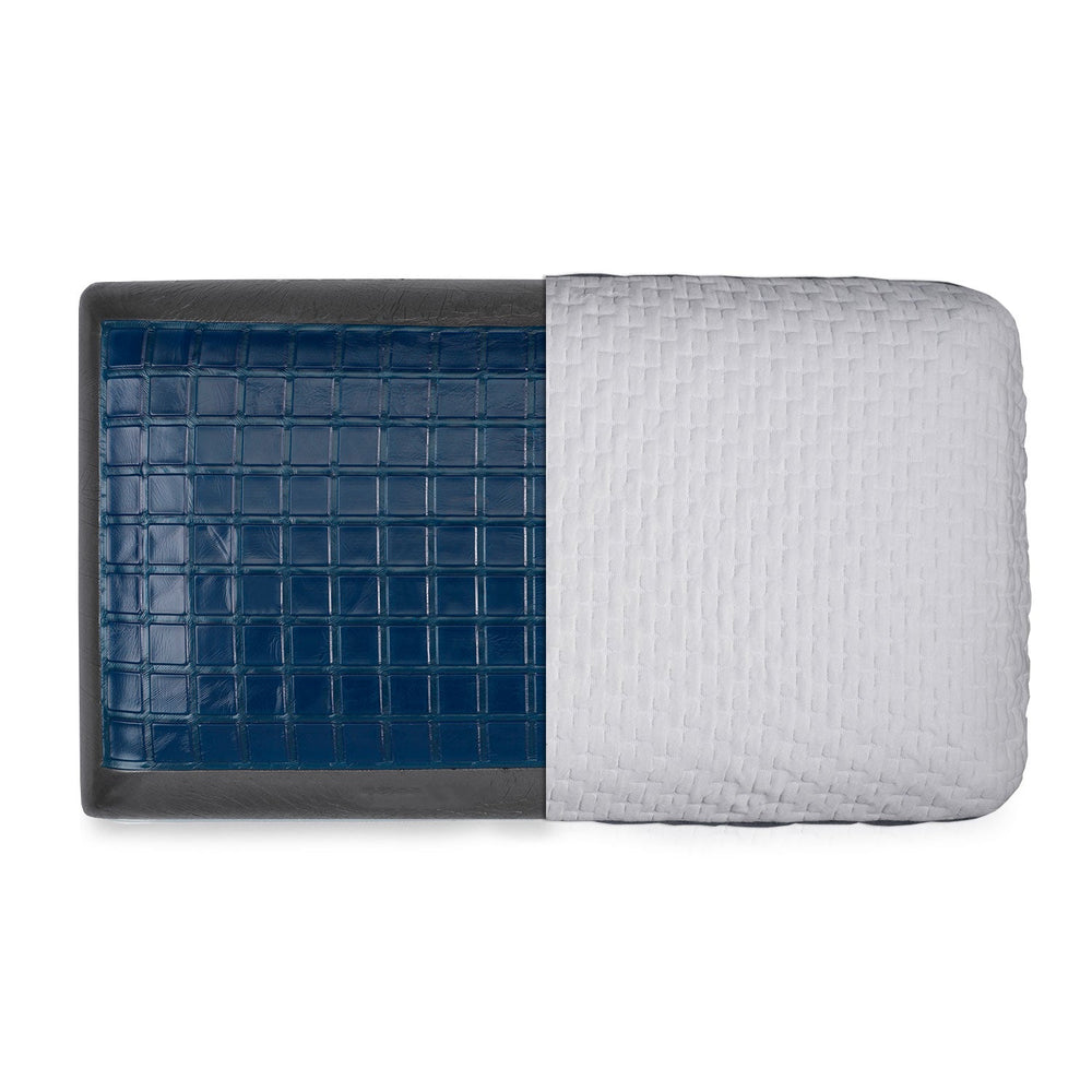 Bamboo Charcoal and Gel Memory Foam Pillow - Washable Cover - mysleepscience.com