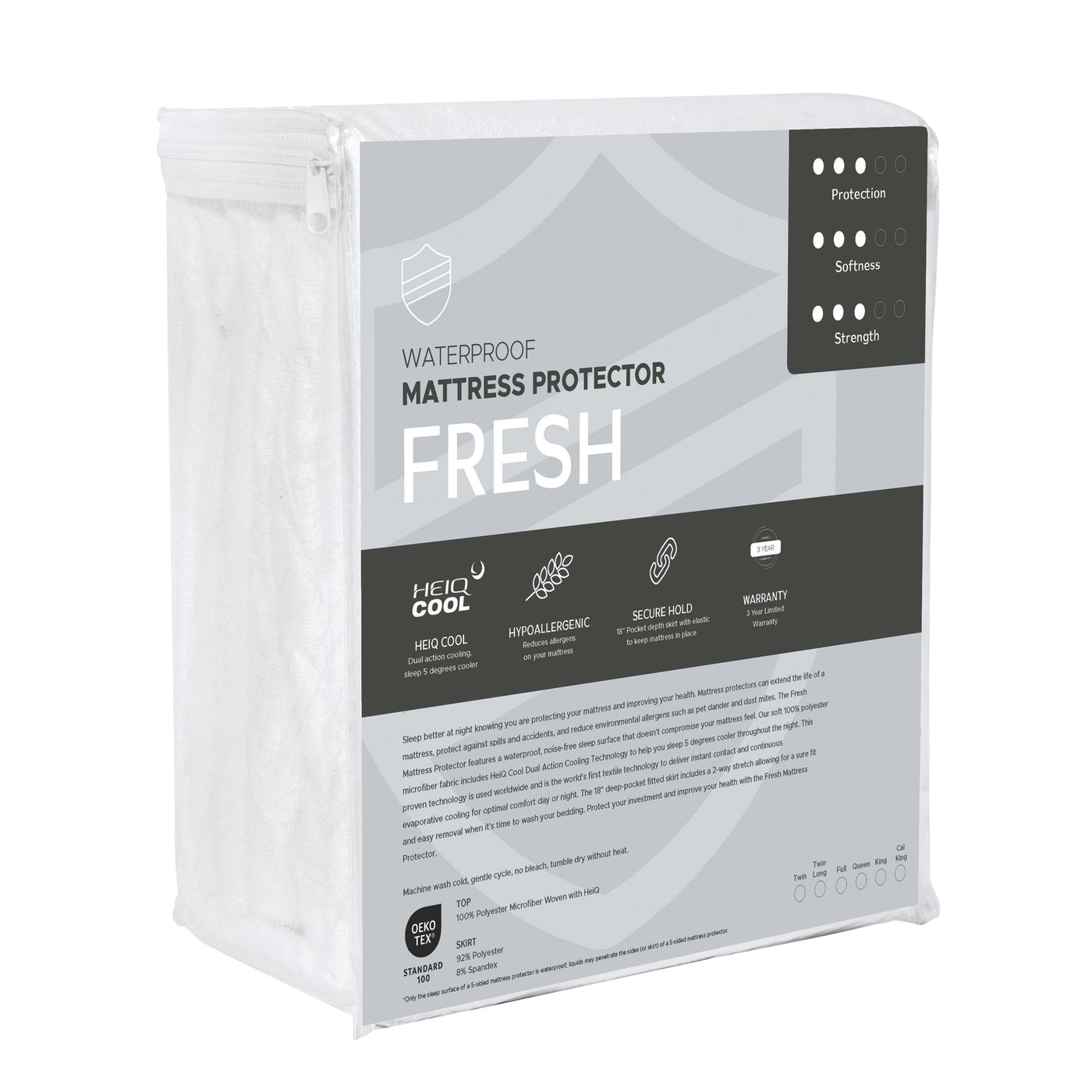 Fresh Mattress Protector - mysleepscience.com